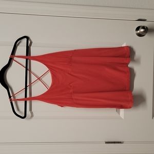 Victoria's Secret by Moda International Cute red cross back tunic tank